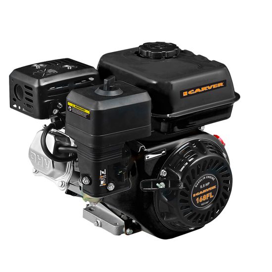 Двигатель бензиновый "CARVER" 168FL (5,5 л.с.)
