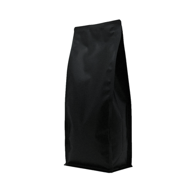 Пакет для кофе 1 кг (Квадропак — чёрный-крафт)
