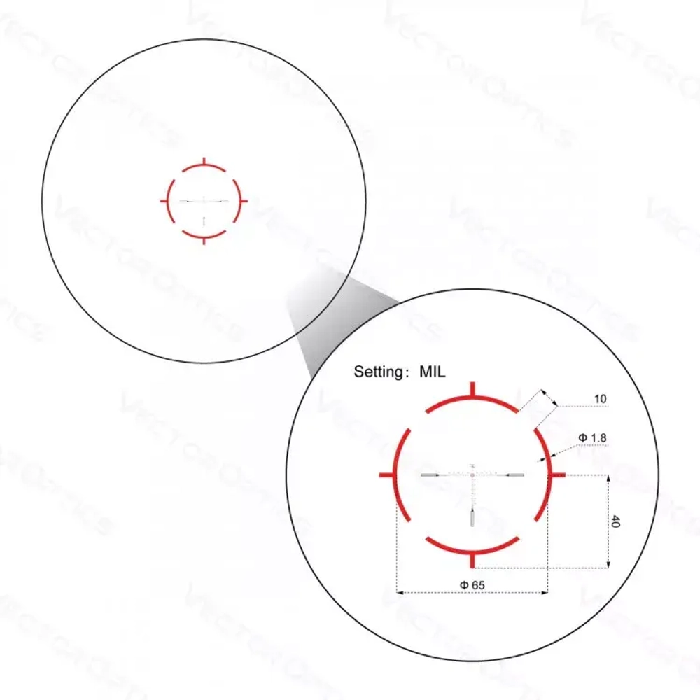 Прицел Vector Optics Continental X10 1-10х28 ED FFP (VET-RAR) (SCFF-48)