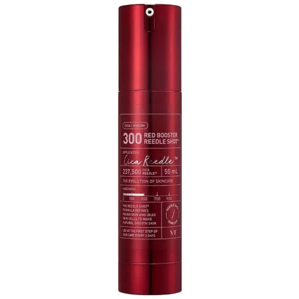 *VT Cosmetics Red Booster Reedle Shot 300 50ml - Интенсивный бустер с микроиглами и антиоксидантами