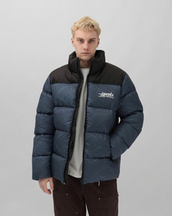 Куртка ANTEATER Downjacket-Navy-Waves