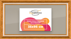 Рамка 35x95 для постера и фотографий