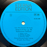 Мендельсон - Итальянская симфония, Реформационная симфония (Германия)Т