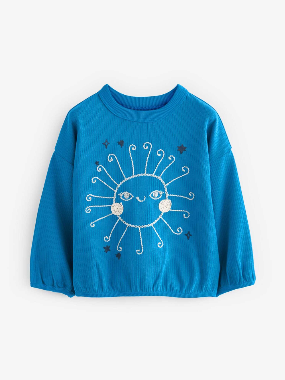 Пижама для девочки Next 196-716, 3 шт., Синий, Голубой, Молочный