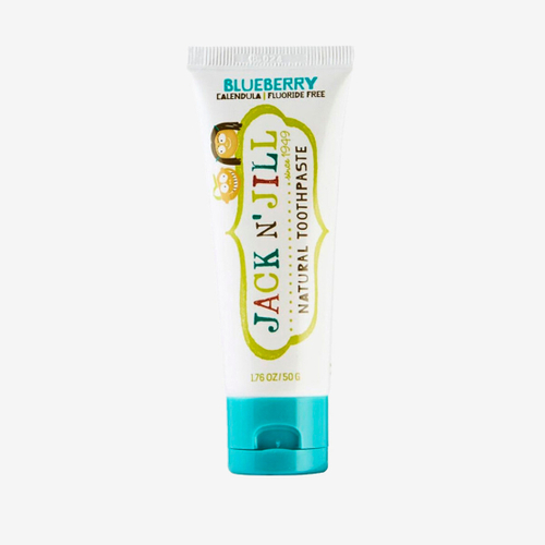 Jack N jill natural toothpaste organic Blueberry 50г (натуральная зубная паста с органической черникой).