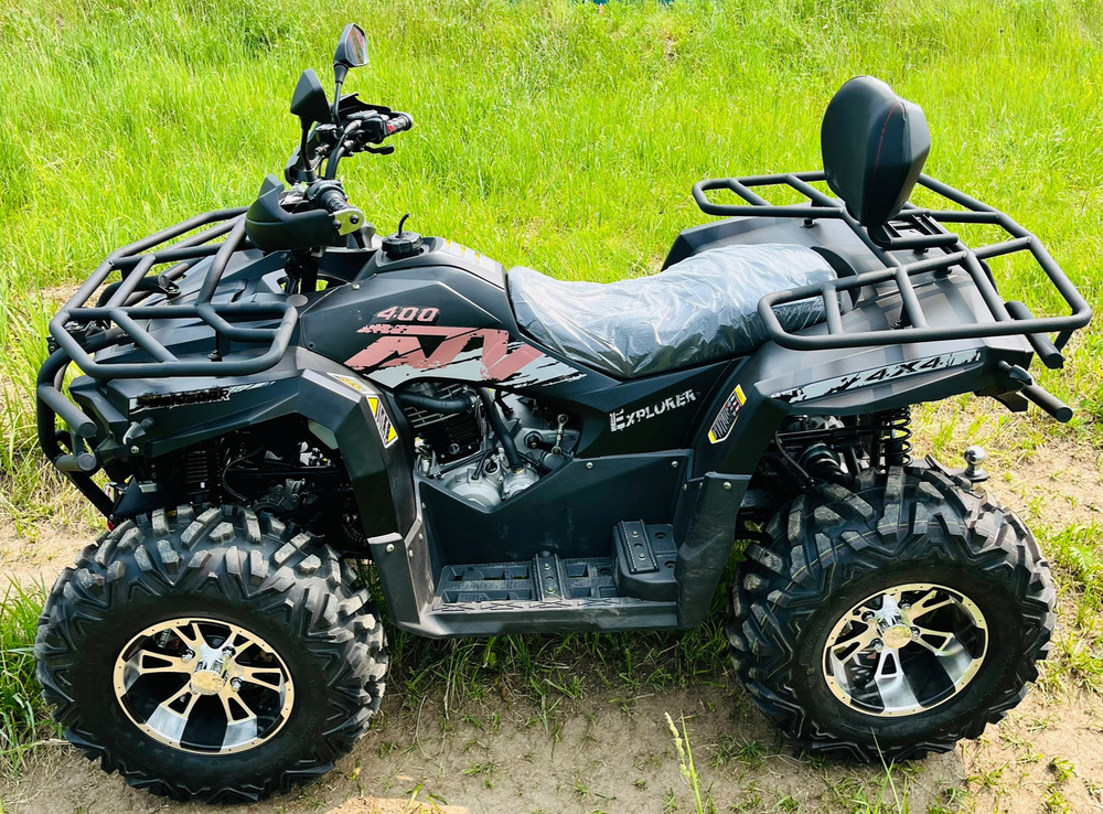 Квадроцикл (комплект для сборки) Explorer 400 Deluxe 4х4 Оранжевый (RR)