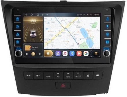 Магнитола для Lexus GS III 2005-2012 - Carmedia OL-9564 (кнопки и крутилки), Android 12, TS10, CarPlay, 4G SIM-слот