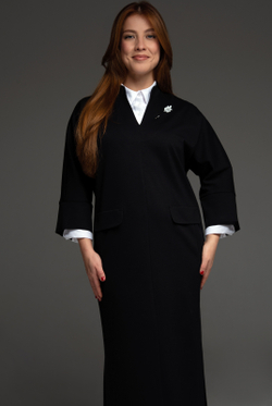 Платье женское 4599за, черный #359Ч054599за