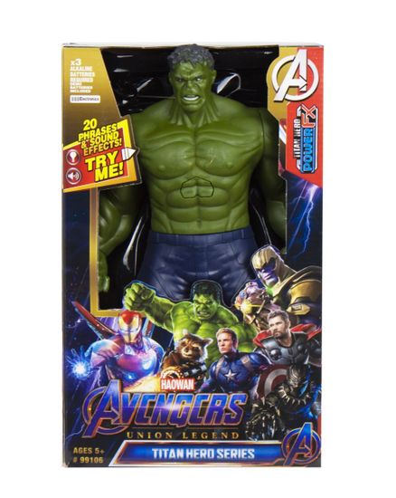 Фигурка Халк свет-звук