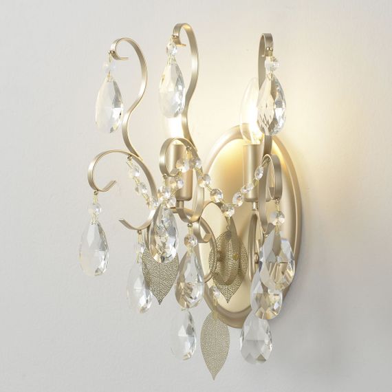 Настенный светильник Crystal Lux Esmiralda AP2 Gold