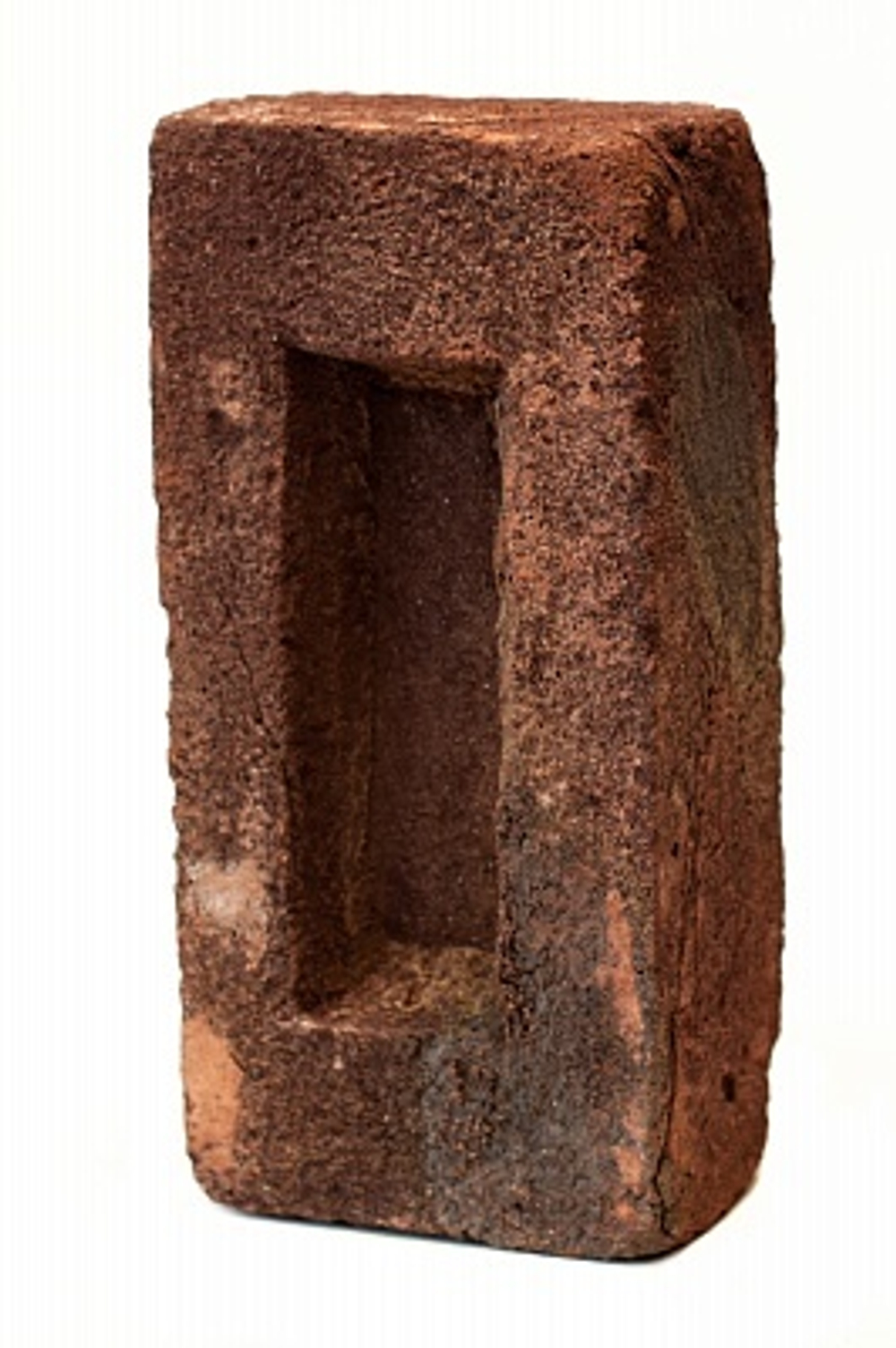 Кирпич облицовочный ручной формовки "Рубин с бликами" WDF М-125