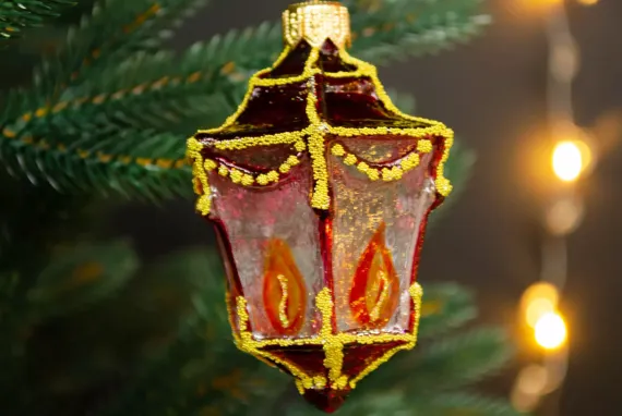 Набор украшений С Новым Годом 3 шт., стекло, Витус (63185)