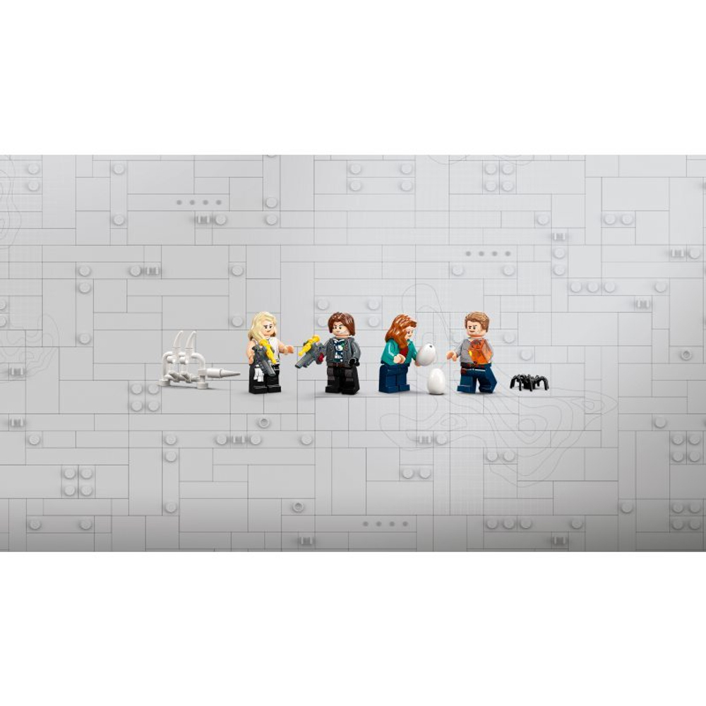Конструктор LEGO Jurassic World - Побег тираннозавра Рекса и атроцираптора 76948