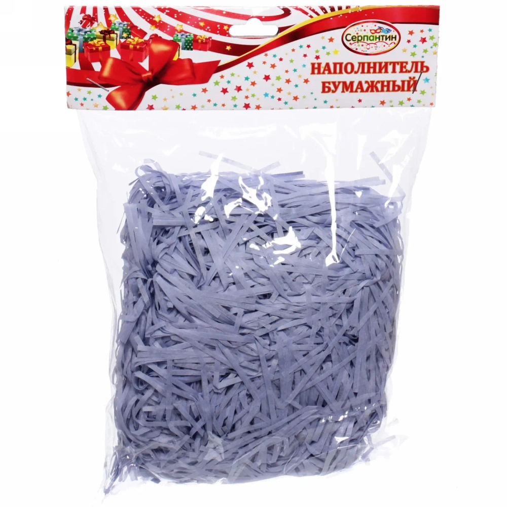 Наполнитель бумажный для подарков «Лаванда» 50г , сиреневый