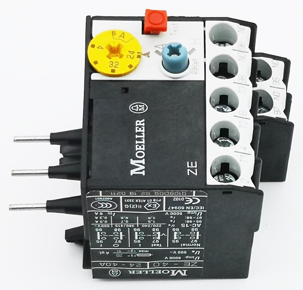 Реле перегрузки тепловое   Moeller/EATON ZE-4.0 A (2.4-4.0 A)