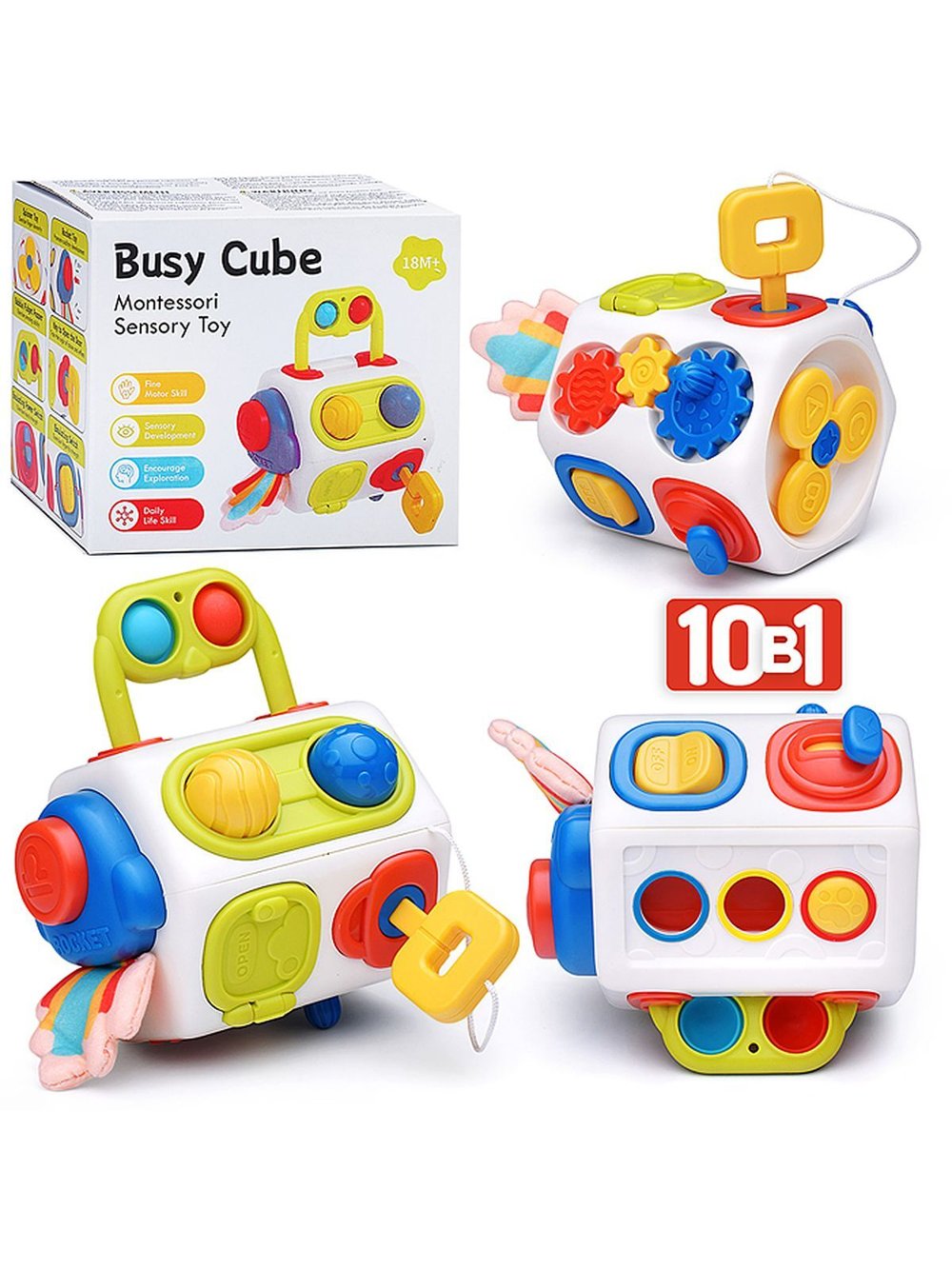 Игрушка развивающая Бизикуб (HLX219A)