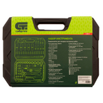 Набор инструментов 108 предметов, CrV, 1/2", 1/4" Сибртех