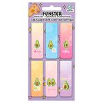 Закладки для книг МАГНИТНЫЕ, "5 ДИЗАЙНОВ МИКС", 6 штук, 60x20 мм, FUNSTER (ФАНСТЕР), 116652