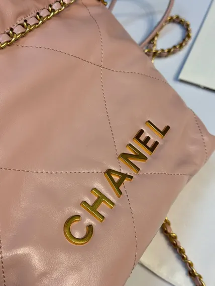 Сумка Chanel 22 mini розовый