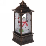 Сувенир с подсветкой Christmas «Фонарь - Весёлый Снеговик» 12,8х5,4 см (3хAG13)