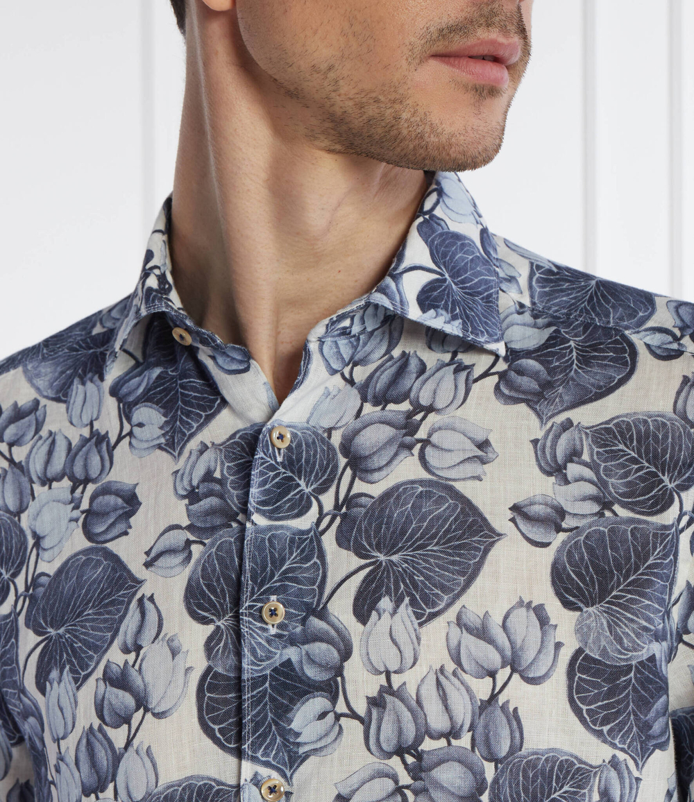 Льняная рубашка Stenstr\u00f6ms - голубой(774721 8771)