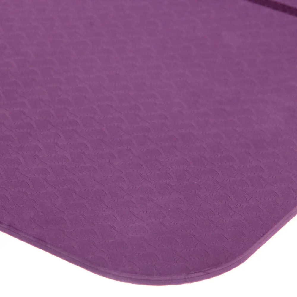 Коврик для йоги «Мандала» 183*61*06 см (ТРЕ), фиолетовый