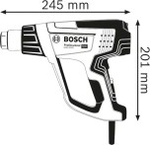Фен строительный сетевой BOSCH GHG 20-63 06012A6201 Кейс
