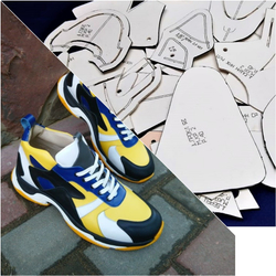 Лекала (выкройки) артикул Л - 20 (мужские кроссовки)