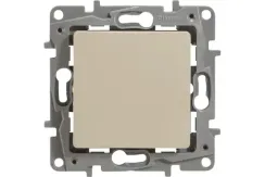 Выключатель Legrand Etika 1-клавишный проходной промежуточный слоновая кость 30174