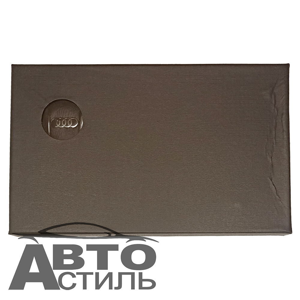 Заглушка ремня безопасности НАБОР "АУДИ" (2заглушки+брелок+отвертка)