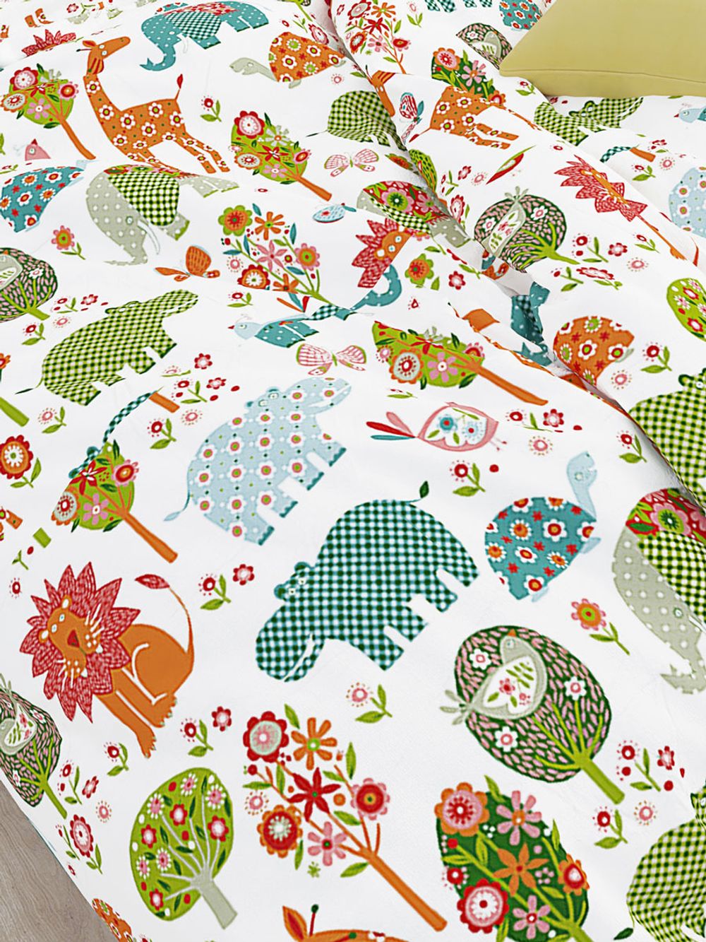 Простынь Сказка "Зоосад" 200х215 см