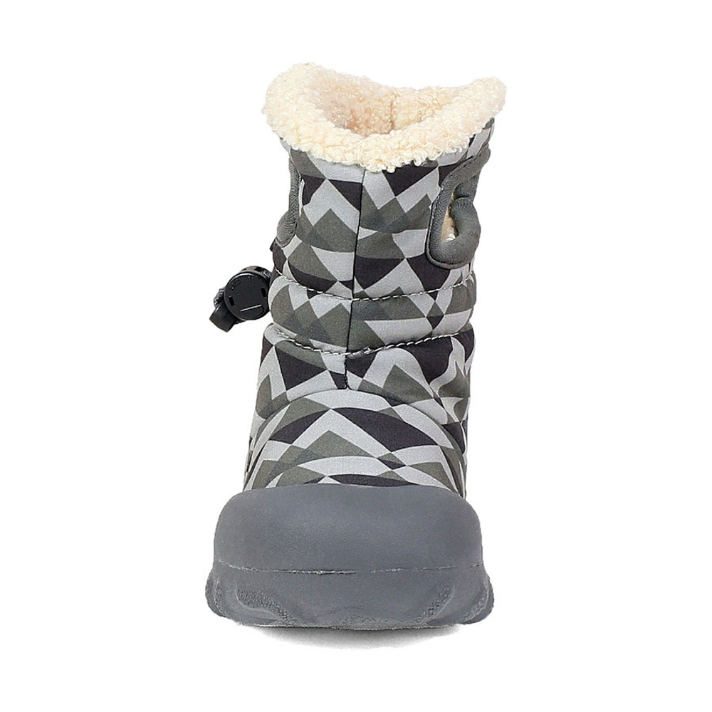 Сапоги утепленные детские Bogs B-Moc Mountain Gray Multi