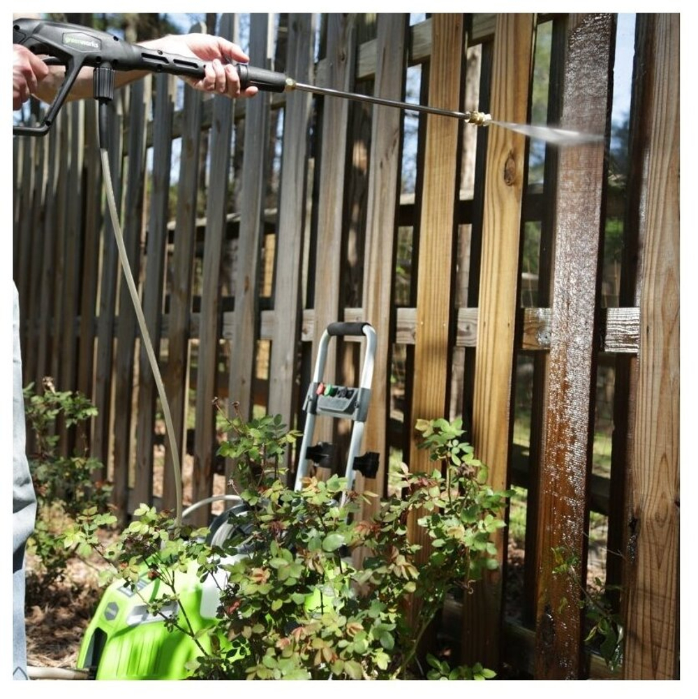 Мойка высокого давления электрическая GREENWORKS GPWG5 2000 Вт, 140 бар (5100407)