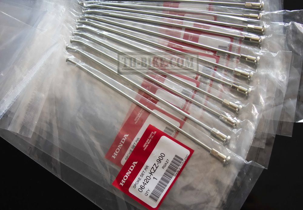 06420-KZZ-900. SPOKE SET, RR.. Honda CRF250-300L/Rally rear wheel (18")