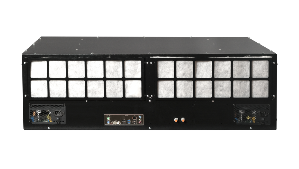 Продувная тушка для майнинга на 15 маленьких видеокарт