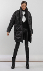 Куртка-кокон на утеплителе Alpolux