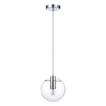 SL1056.103.01 Подвес ST-Luce Хром/Прозрачный E27 1*60W