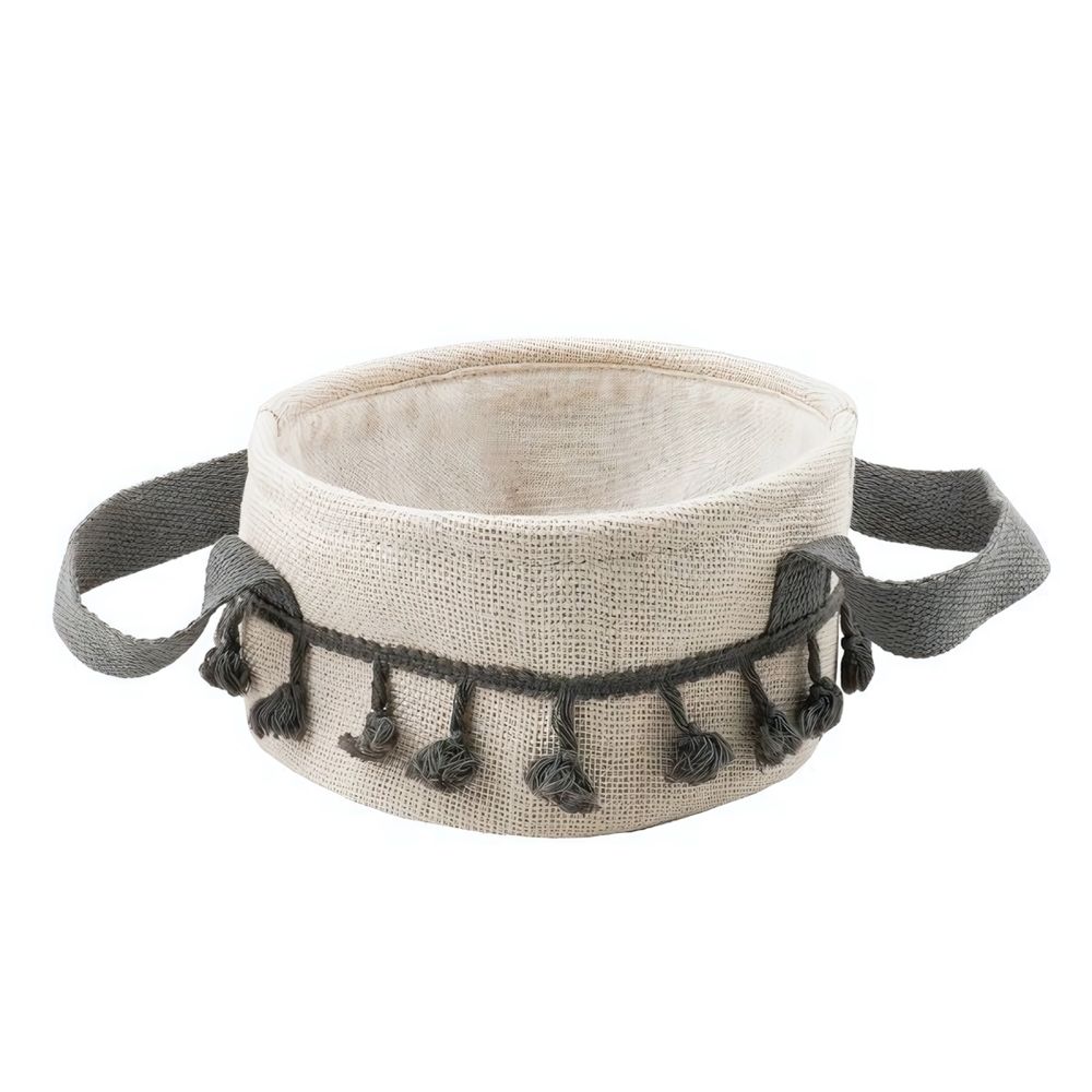Корзина стеллажная с ручками &quot;Кантри&quot;, Д200 Ш200 В100, пепельный