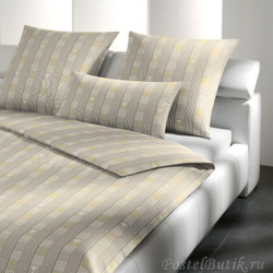 Наволочка 50x70 JOOP! Cornflower Squares бежевая Германия