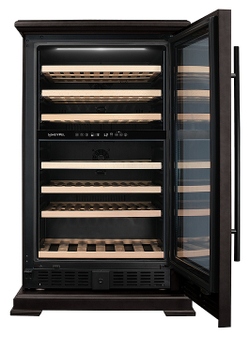 Винный шкаф MEYVEL MV77PRO-KBT2 Темный шоколад