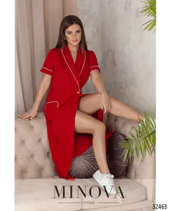 Платье 567н-красный Minova
