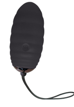 Черное виброяйцо с пультом ДУ Ocean Breeze 2.0 + LRS (Цвет: черный)