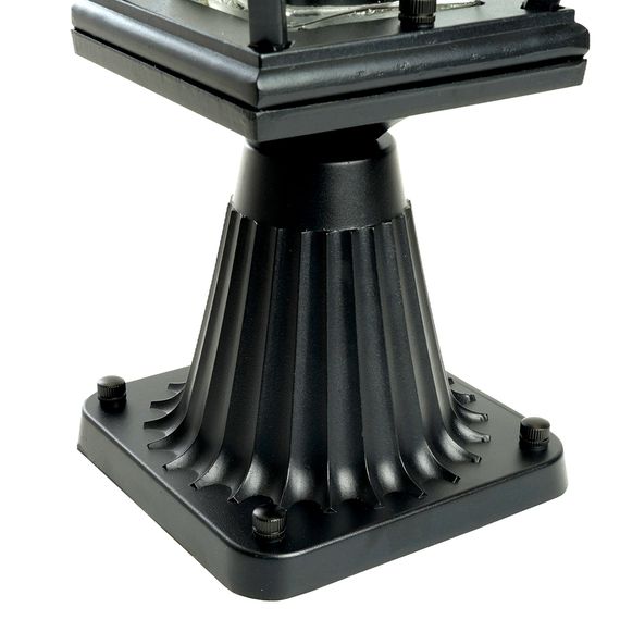 Светильник садово-парковый Feron PL744 на постамент 60W 230V E27, черный 51275