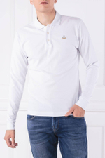 Поло Manley La Martina - белый(CCMP04 PK001)