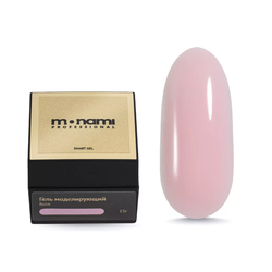 Monami Smart Rose Gel - Гель жесткий моделирующий розовый, 15гр