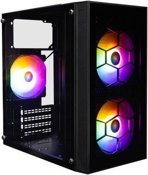 Intel Core i3 - 10105F 3.7 ГГц / Чипсет H510M / GeForce GTX 1050 Ti 4Gb / DDR4 16GB / SSD 500 ГБ