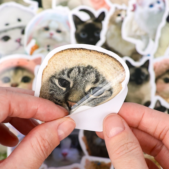 Наклейки для стикер бомбинга Cats (60 шт.)