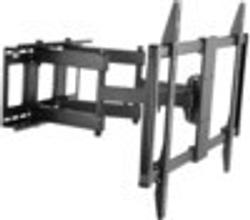 Кронштейн для телевизора Ultramounts UM 914 черный 60"-100" макс.80кг настенный поворотно-выдвижной и наклонный