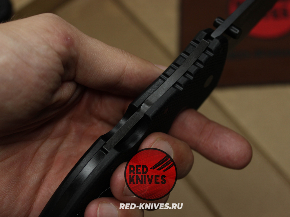 Нож Cold Steel Recon 1 Tanto G10 (V2024) - черная рук., черный клинок RK/Н80