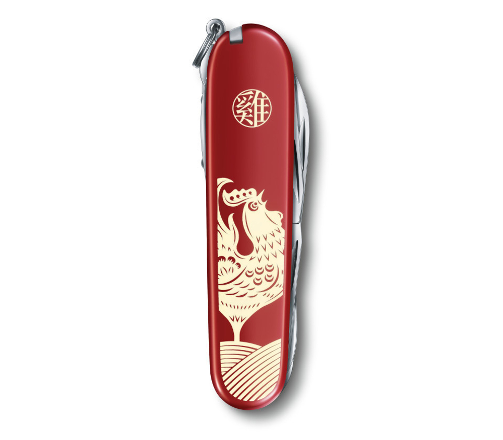 Нож Victorinox Huntsman LE 2017, 91 мм, 16 функций, "Year of the Rooster"
